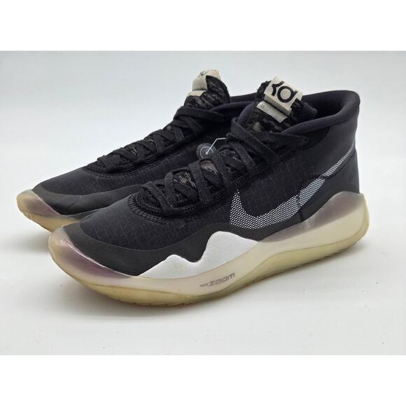 Nike Zoom KD 12 “The Day One” Black/Pure Platinum/White #AR4229-001 sz 4.5Y - Picture 1 of 8